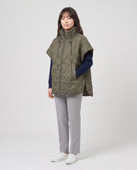 Gilet matelassé à col cordon