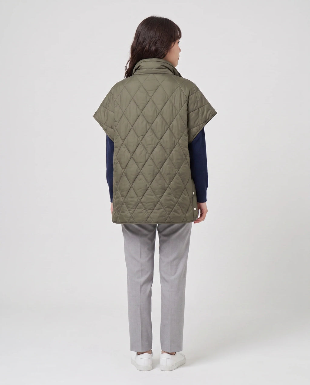 Gilet matelassé à col cordon