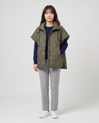 Gilet matelassé à col cordon