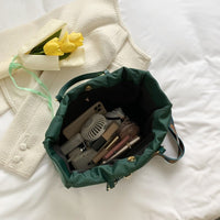 Sac cabas matelassé en coton et nylon