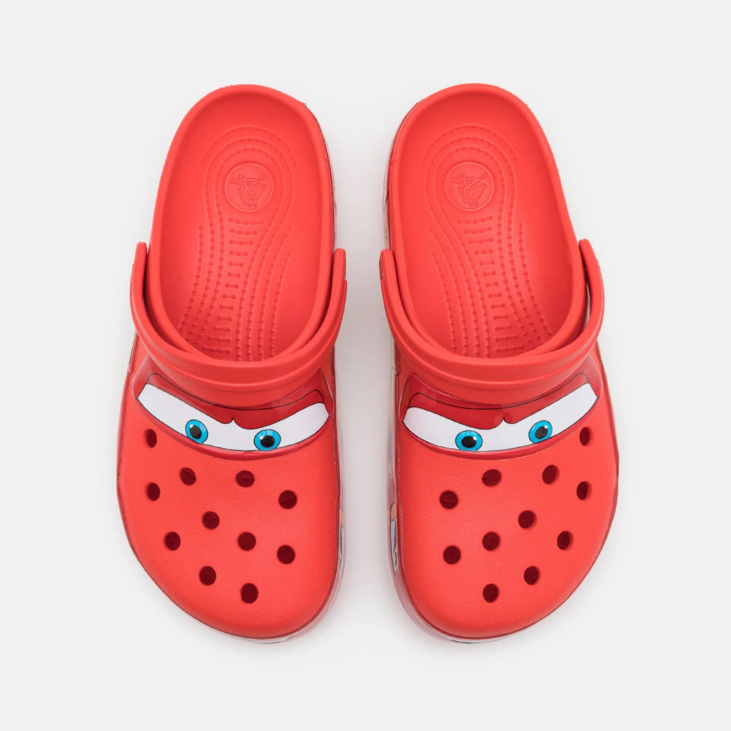Crocs Cars lumineux – Sabots légers Flash McQueen pour adultes