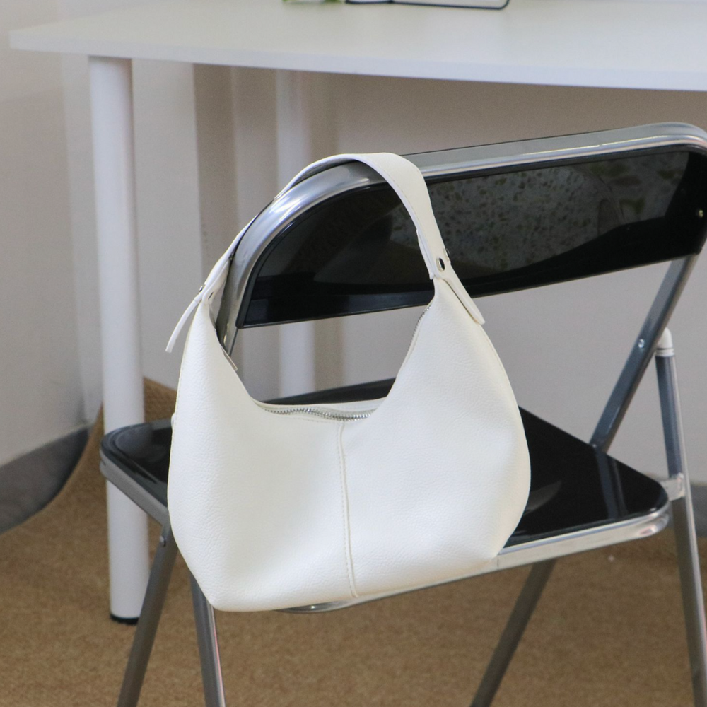 Petit sac à main épaule en simili cuir texturé