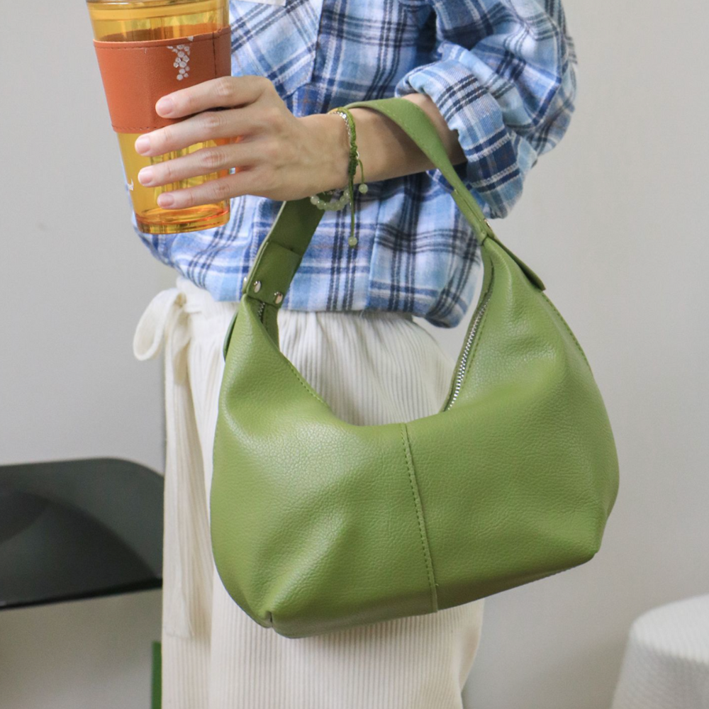 Petit sac à main épaule en simili cuir texturé