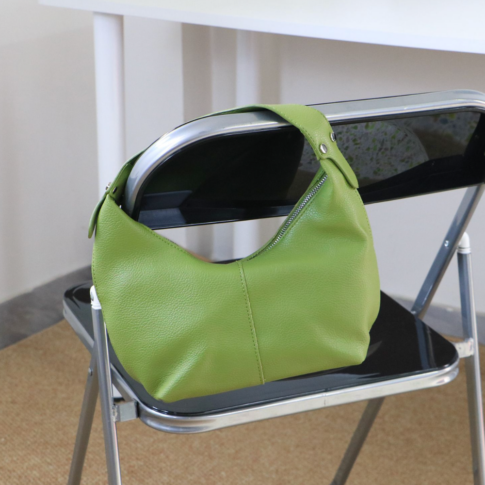 Petit sac à main épaule en simili cuir texturé
