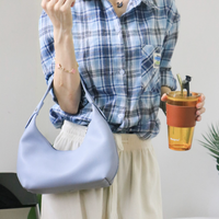 Petit sac à main épaule en simili cuir texturé