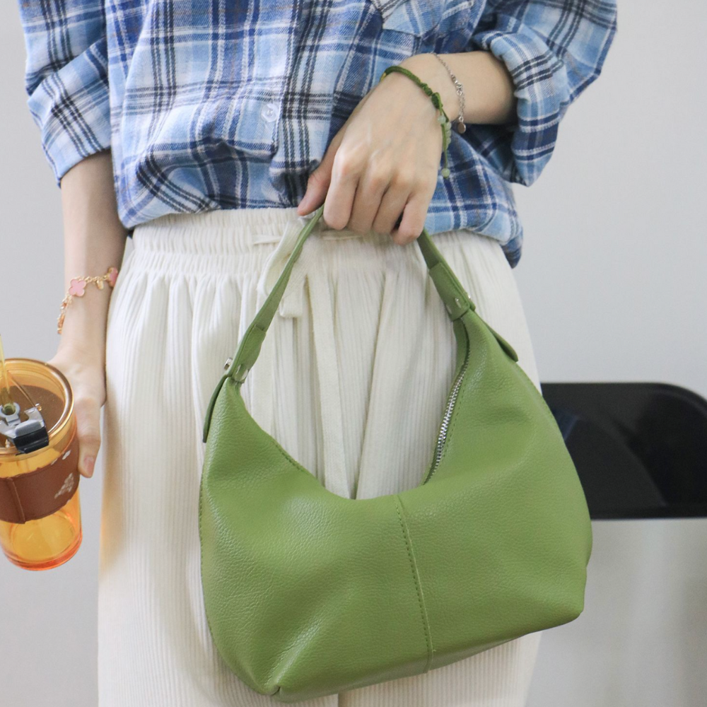 Petit sac à main épaule en simili cuir texturé