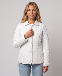 Veste matelassée à col chemise