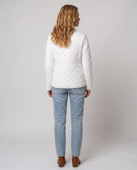 Veste matelassée à col chemise