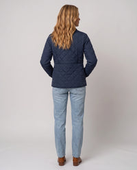 Veste matelassée à col chemise