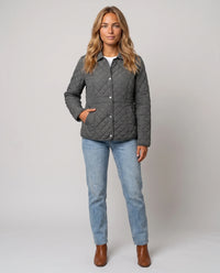 Veste matelassée à col chemise