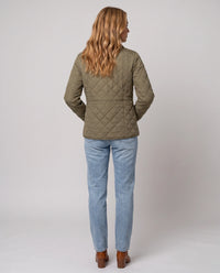 Veste matelassée à col chemise