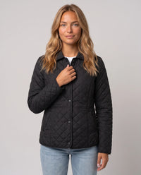 Veste matelassée à col chemise