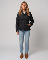 Veste matelassée à col chemise