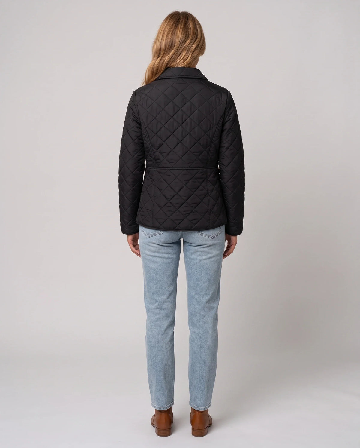 Veste matelassée à col chemise