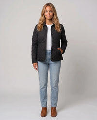 Veste matelassée à col chemise